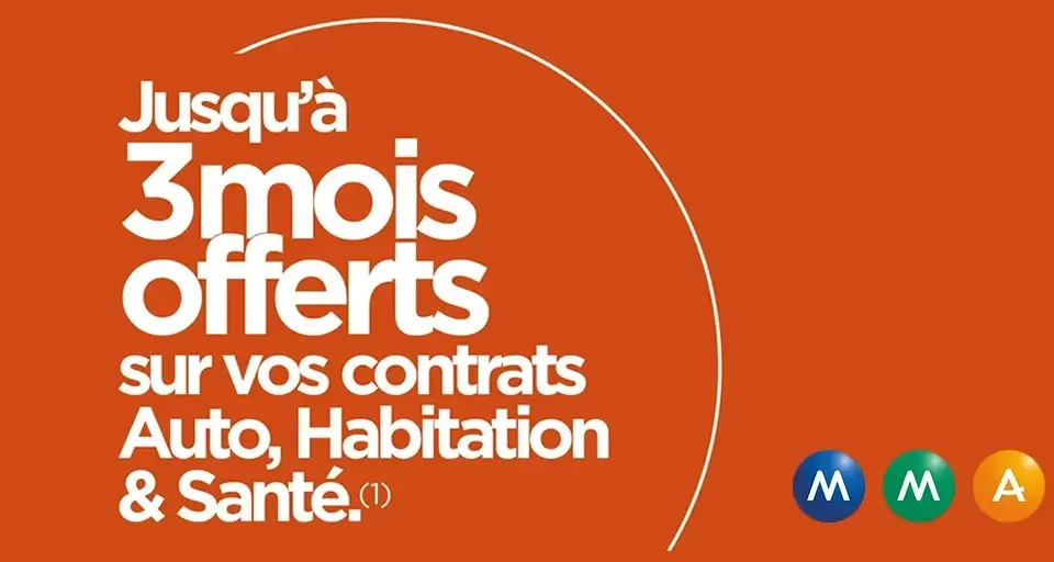 offre mma assurance auto et habitation offert pendant 3 mpois